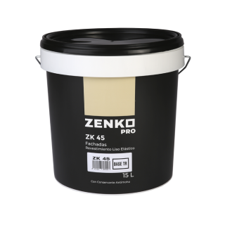 REVESTIMIENTO LISO ELÁSTICO FACHADAS ZK 45 ST